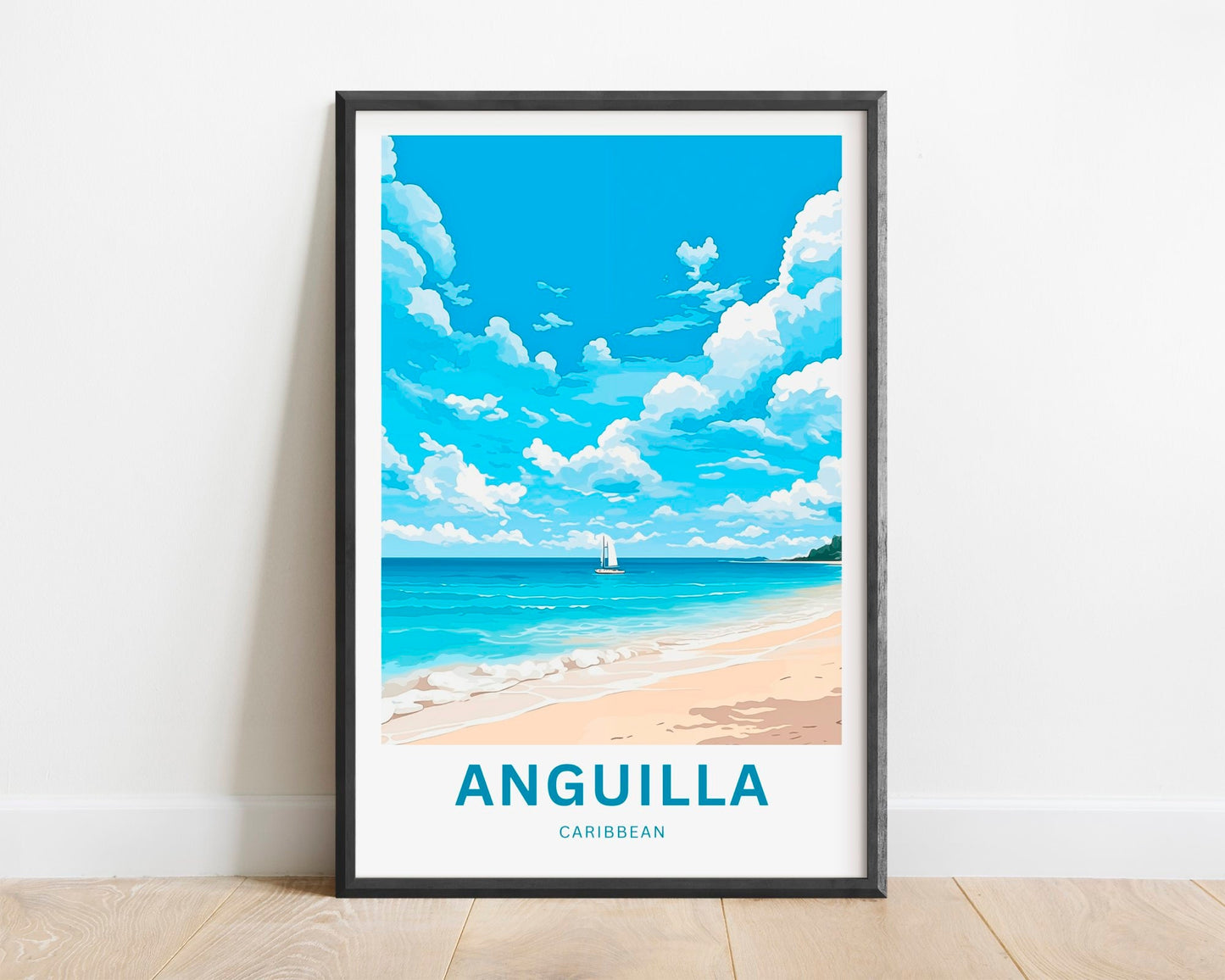 Anguilla Travel Poster