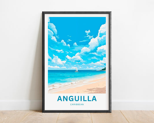 Anguilla Travel Poster