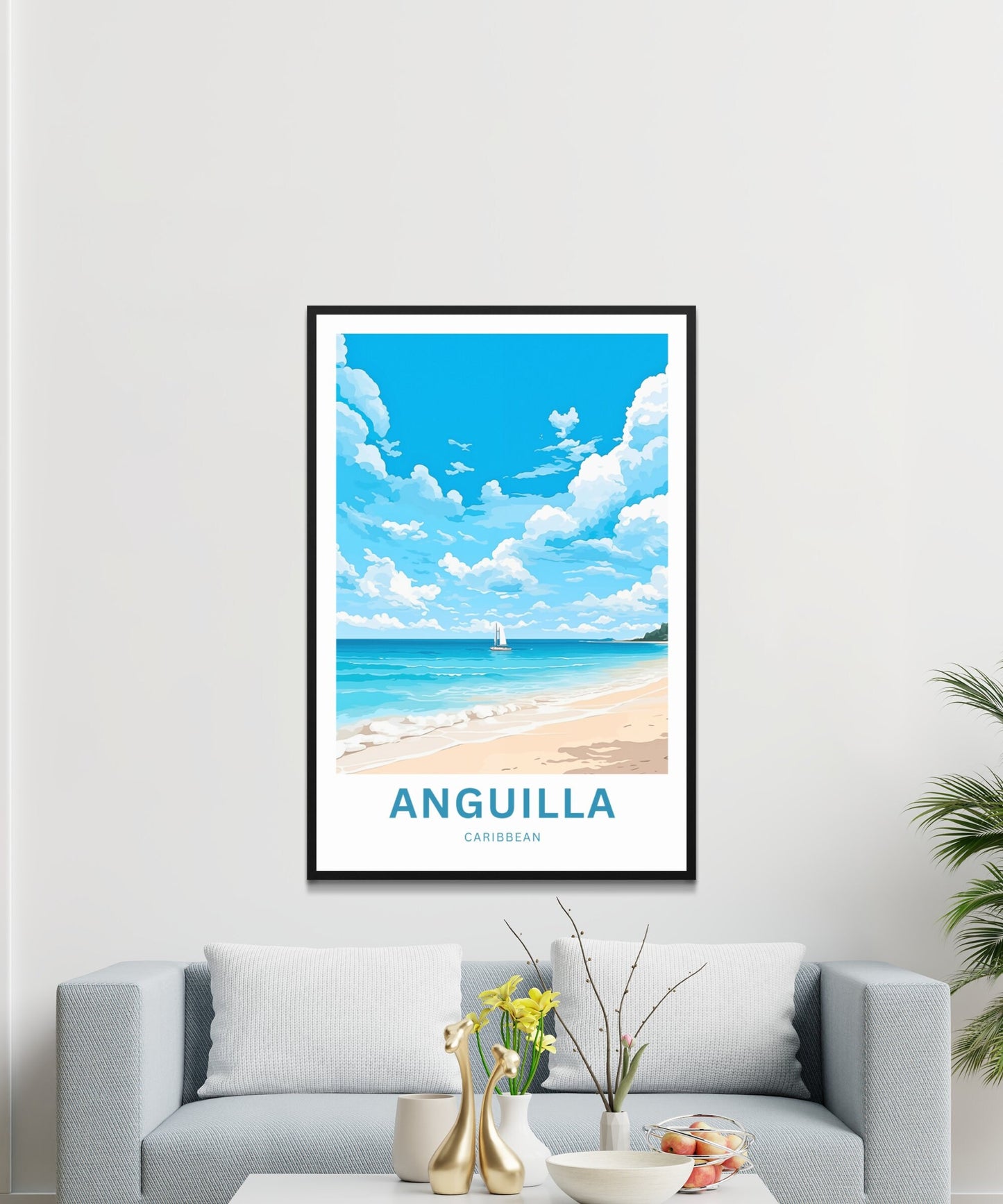 Anguilla Travel Poster