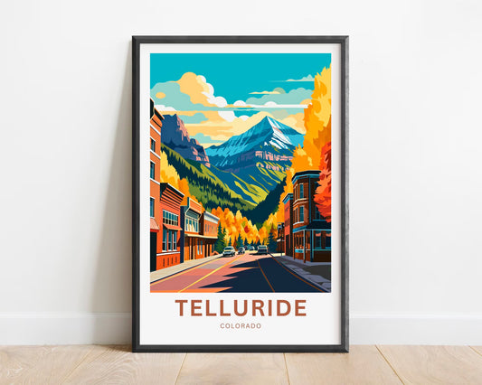 Telluride Travel Poster