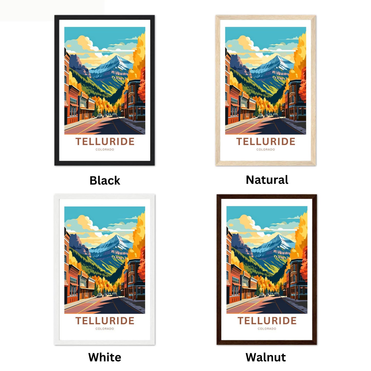 Telluride Travel Poster