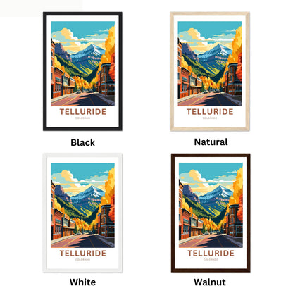 Telluride Travel Poster