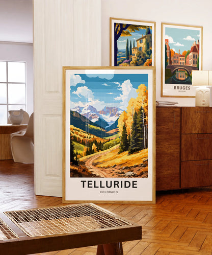 Telluride Travel Poster