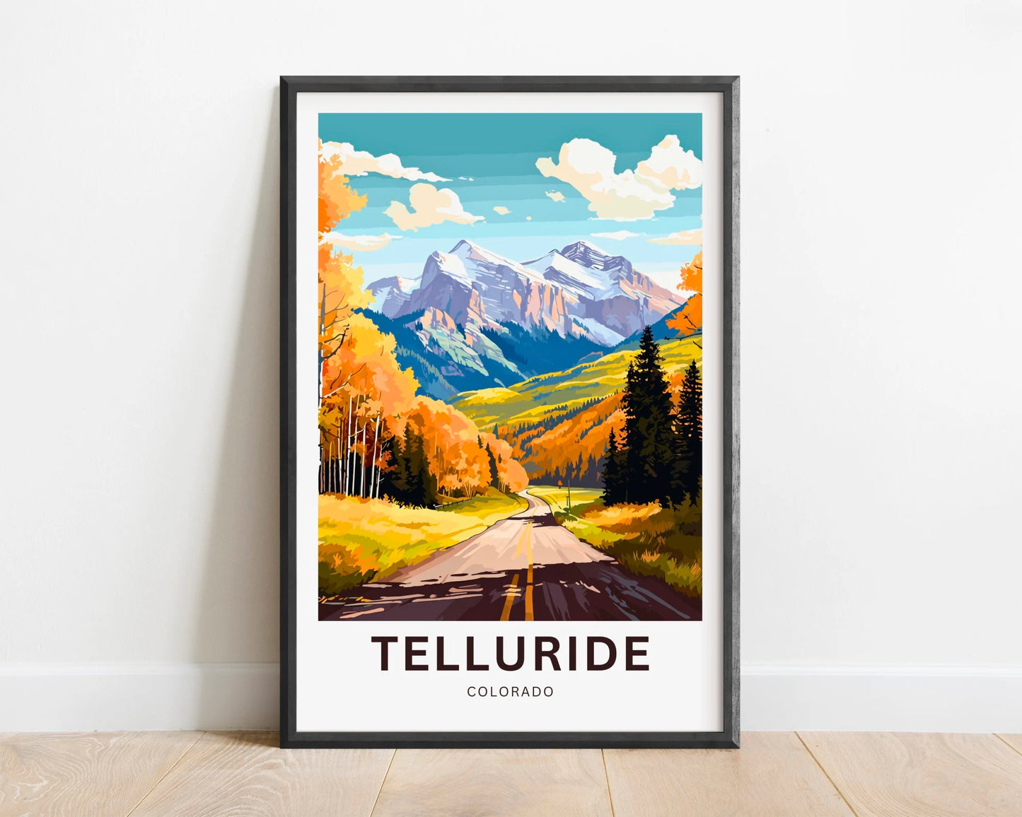 Telluride Travel Poster