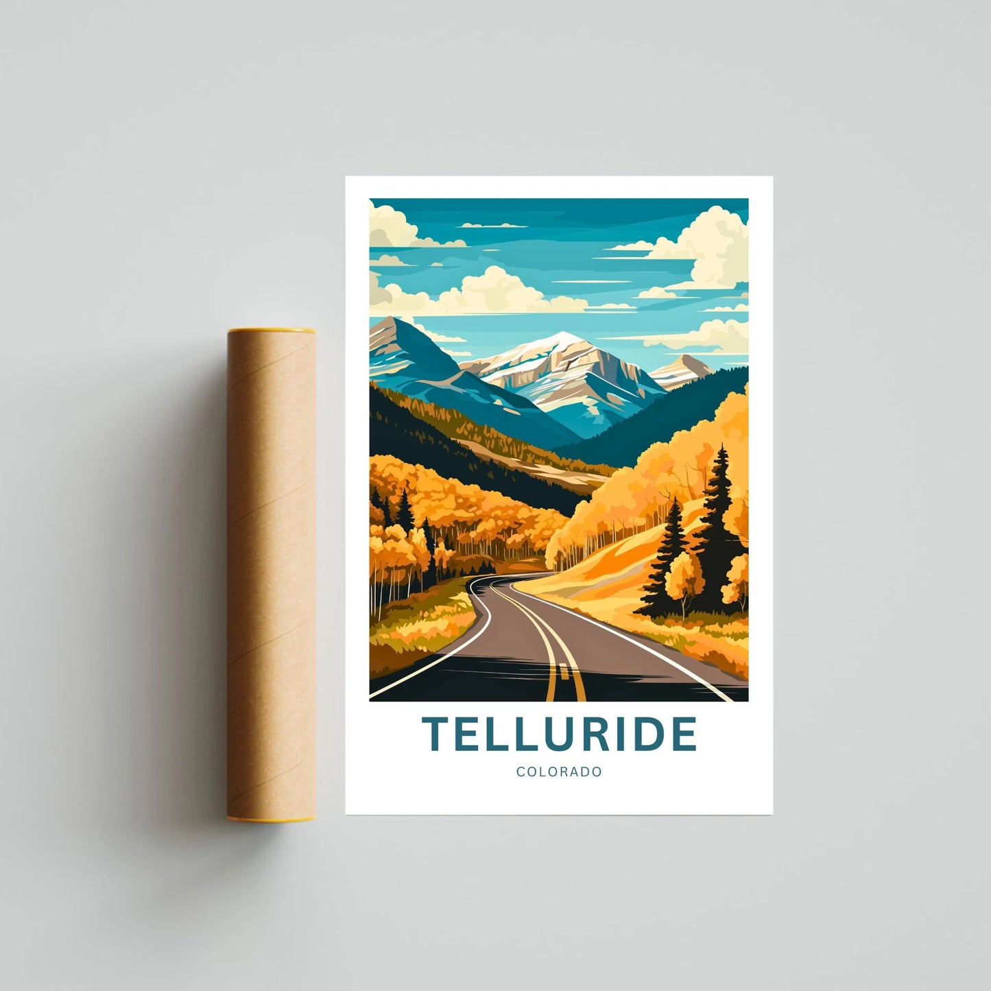 Telluride Travel Poster