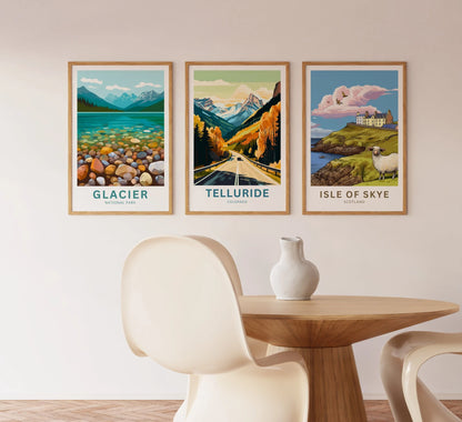 Telluride Travel Poster