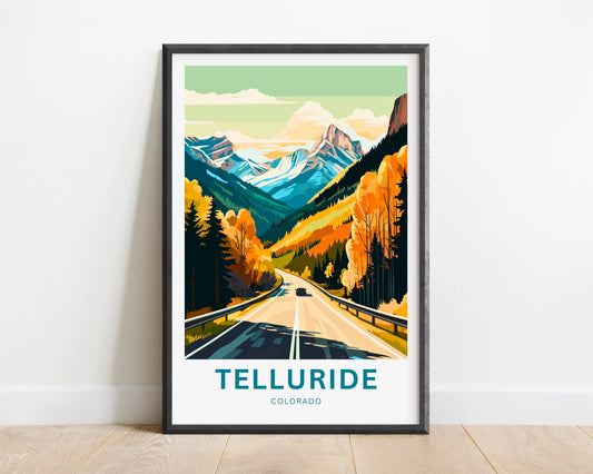 Telluride Travel Poster