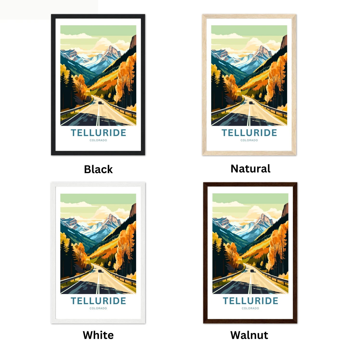 Telluride Travel Poster