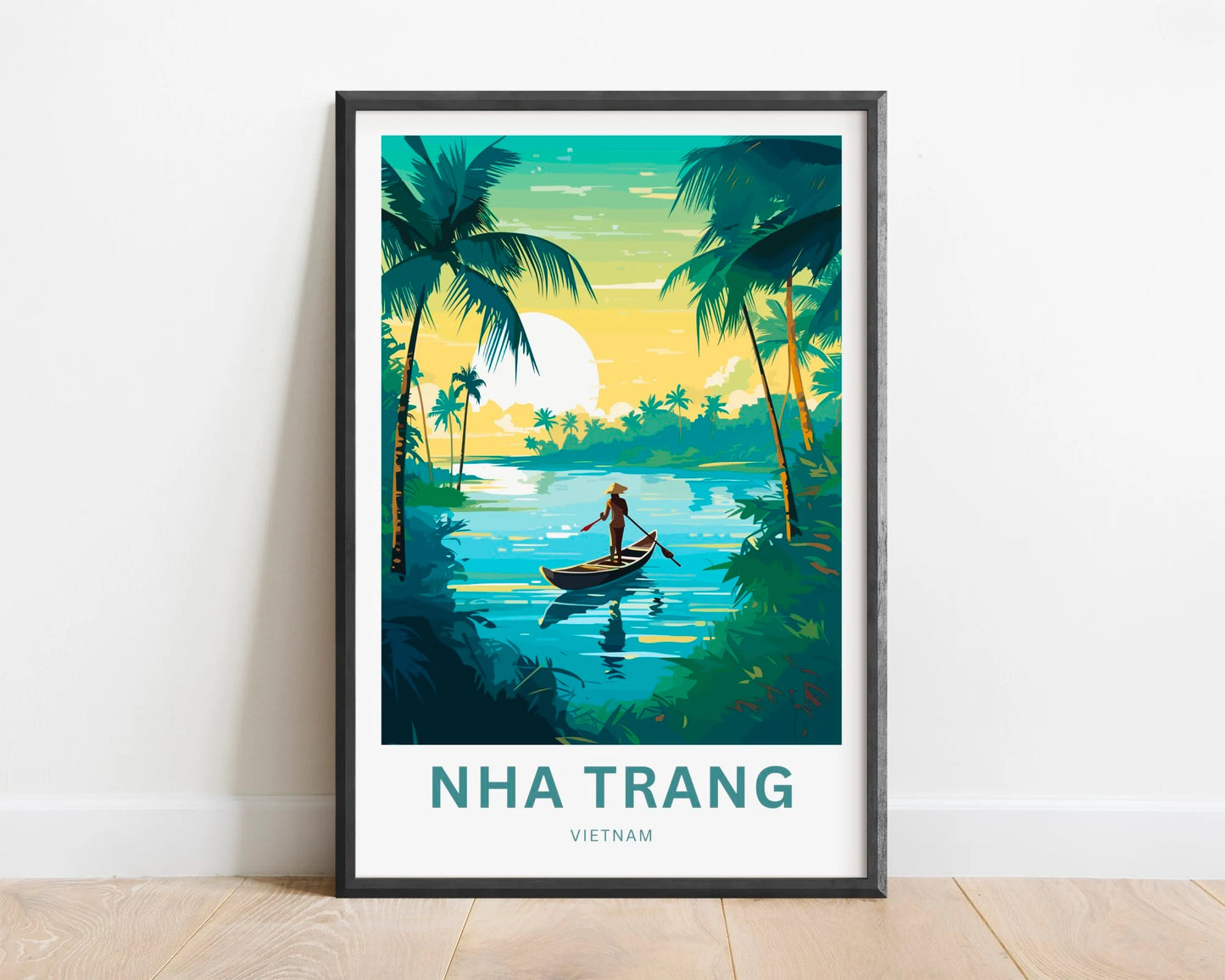 Nha Trang Travel Poster