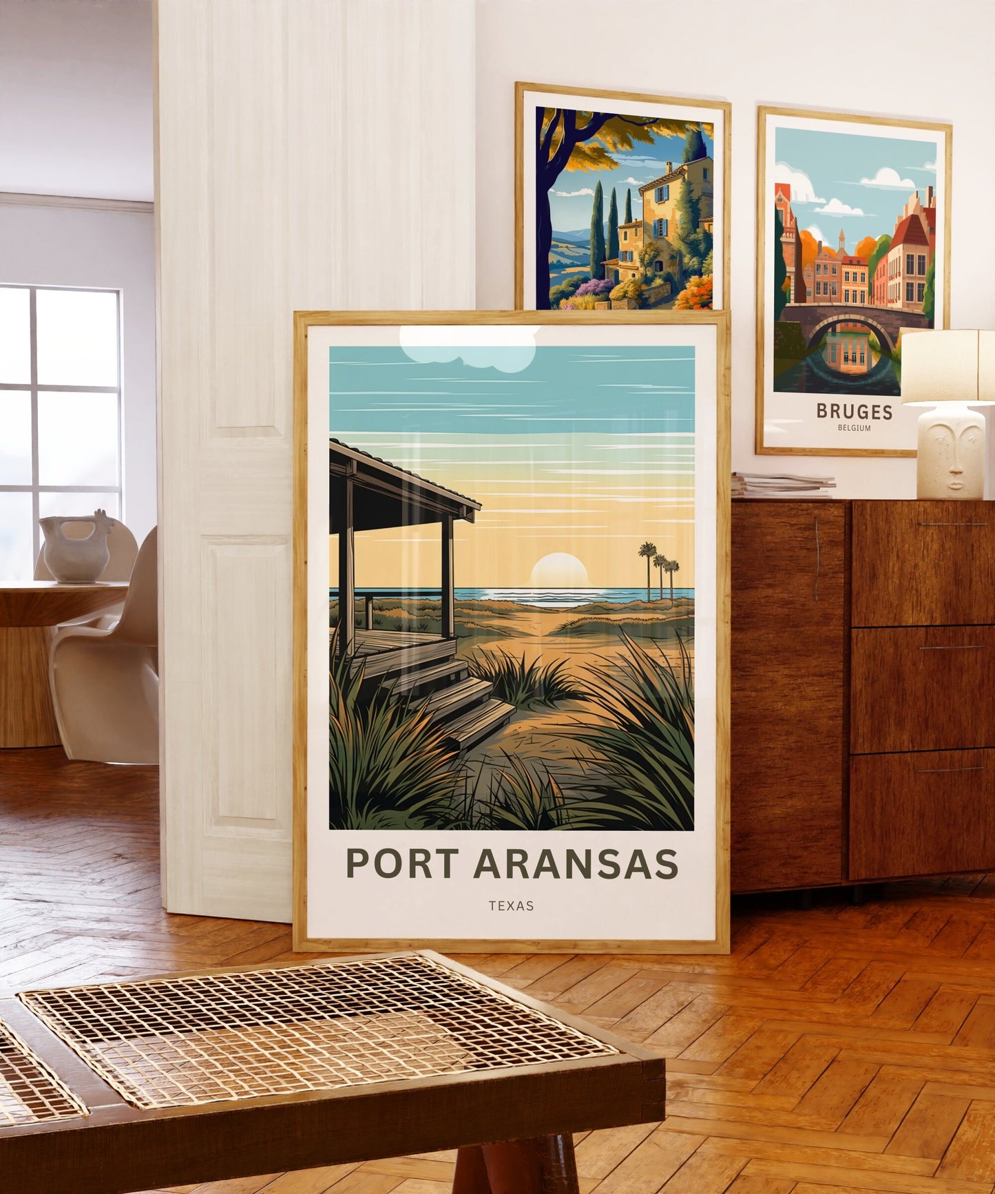 Port Aransas Travel Poster