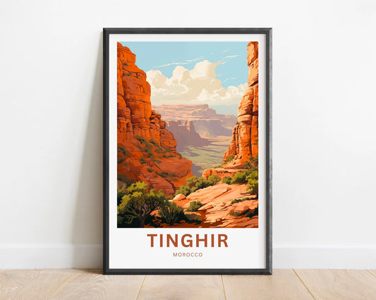 Tinghir Travel Poster