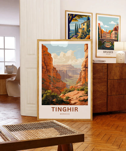 Tinghir Travel Poster