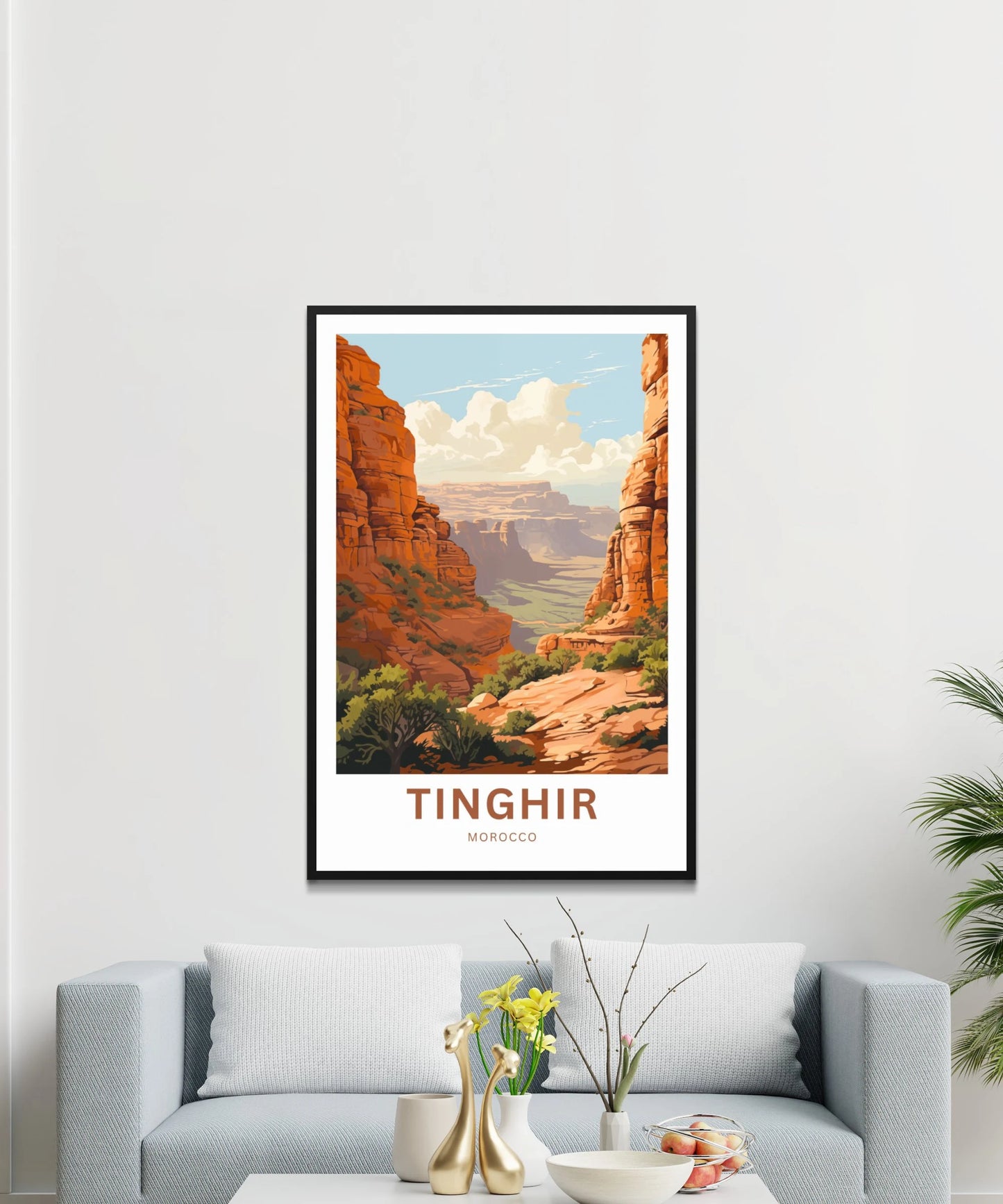 Tinghir Travel Poster