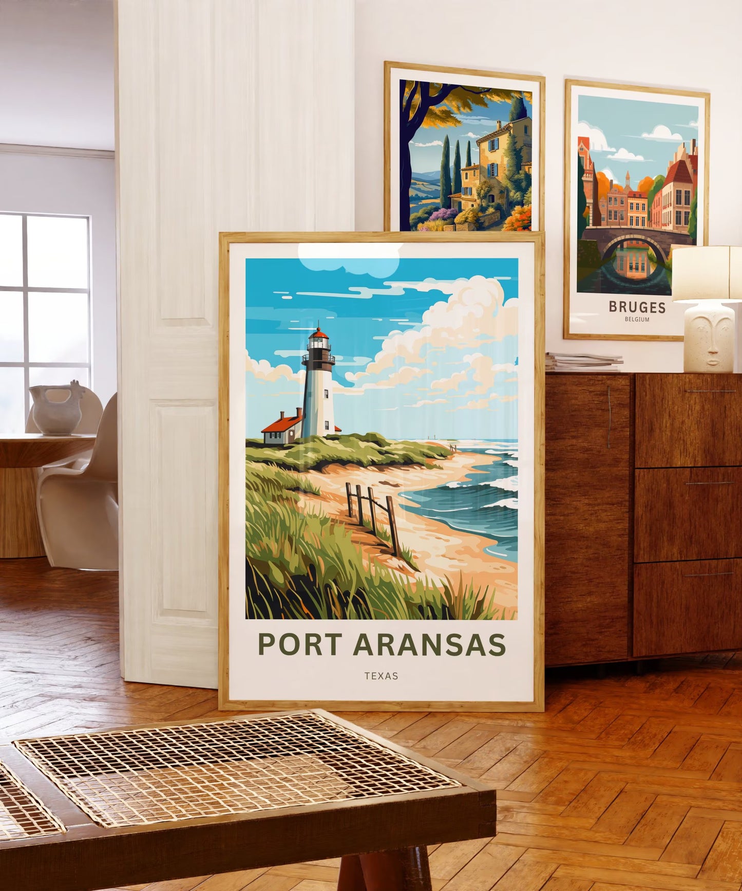 Port Aransas Travel Poster