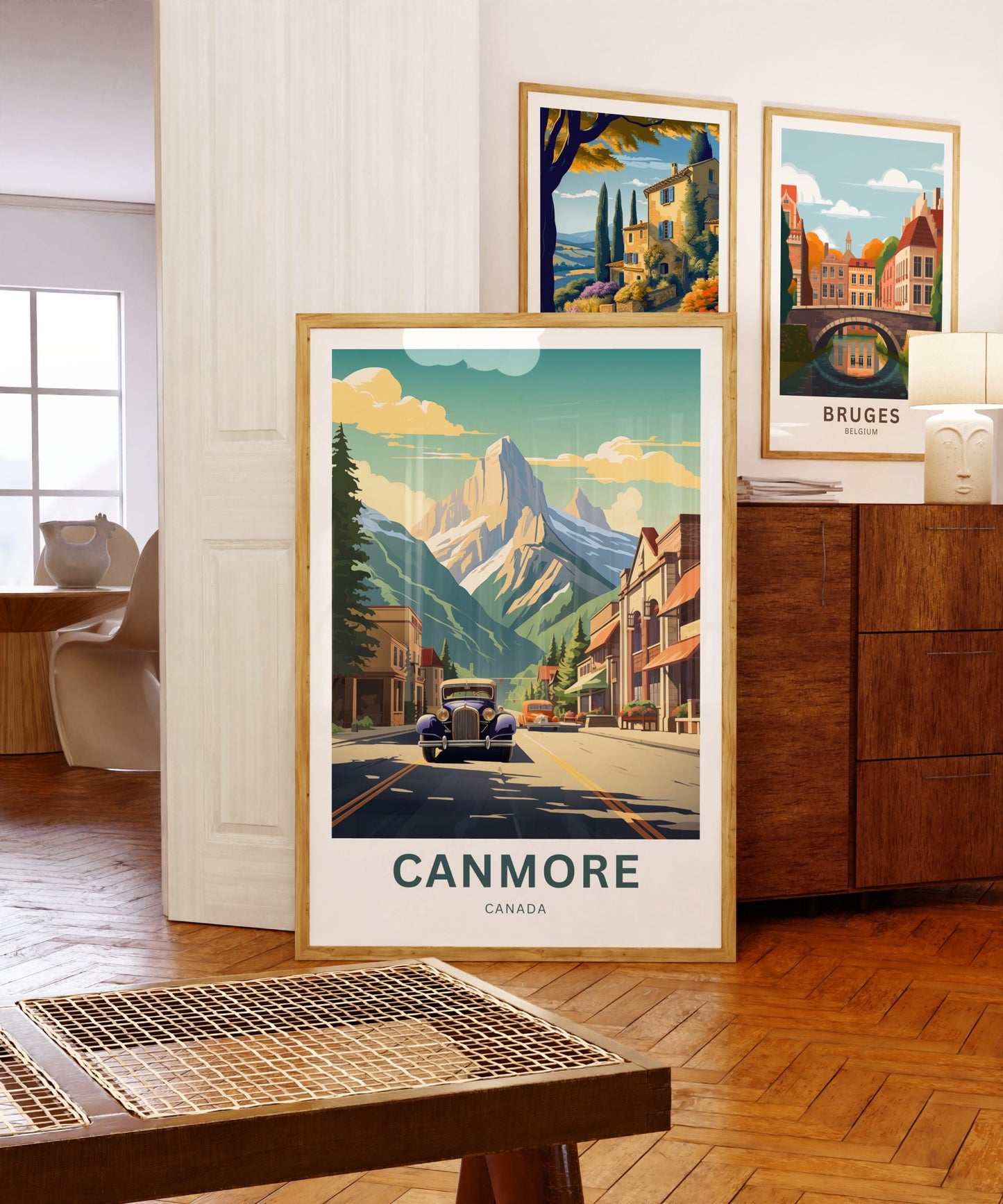 Canmore Travel Poster