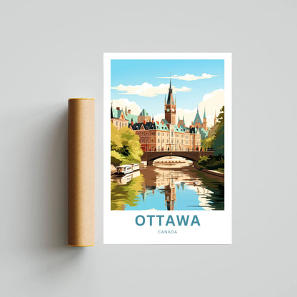 Ottawa Travel Poster