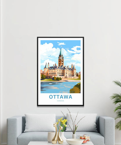 Ottawa Travel Poster