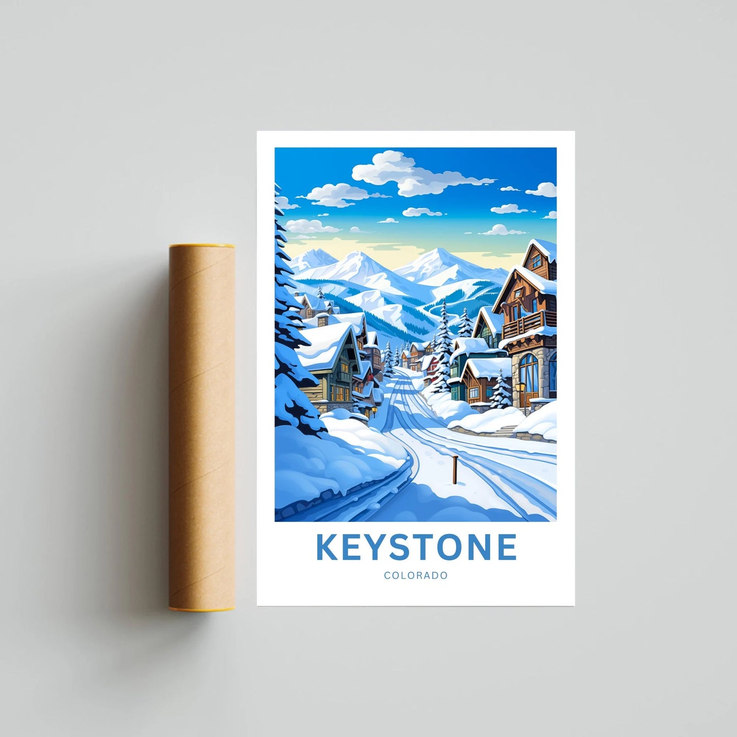 Keystone Travel Poster
