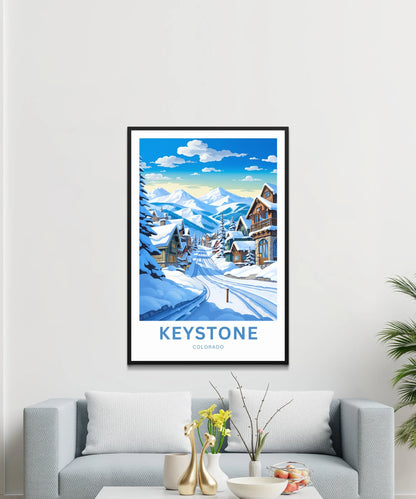Keystone Travel Poster