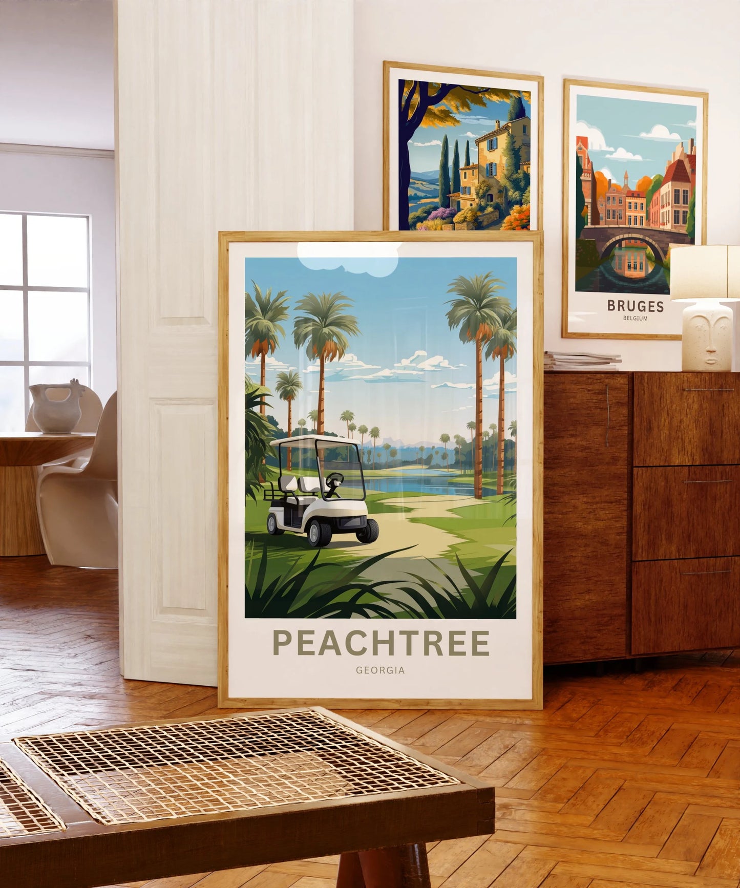 Peachtree Travel Poster