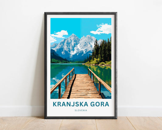 Kranjska Gora Travel Poster
