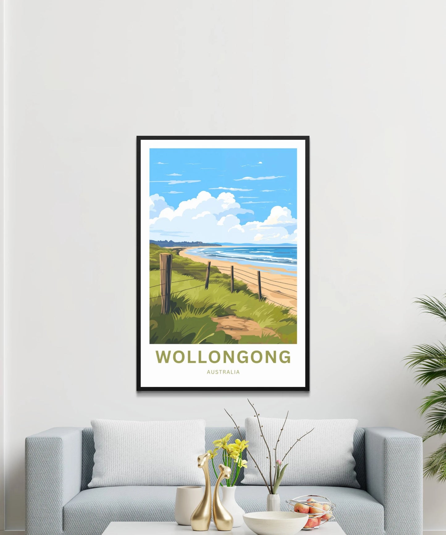 Wollongong Island Travel Poster