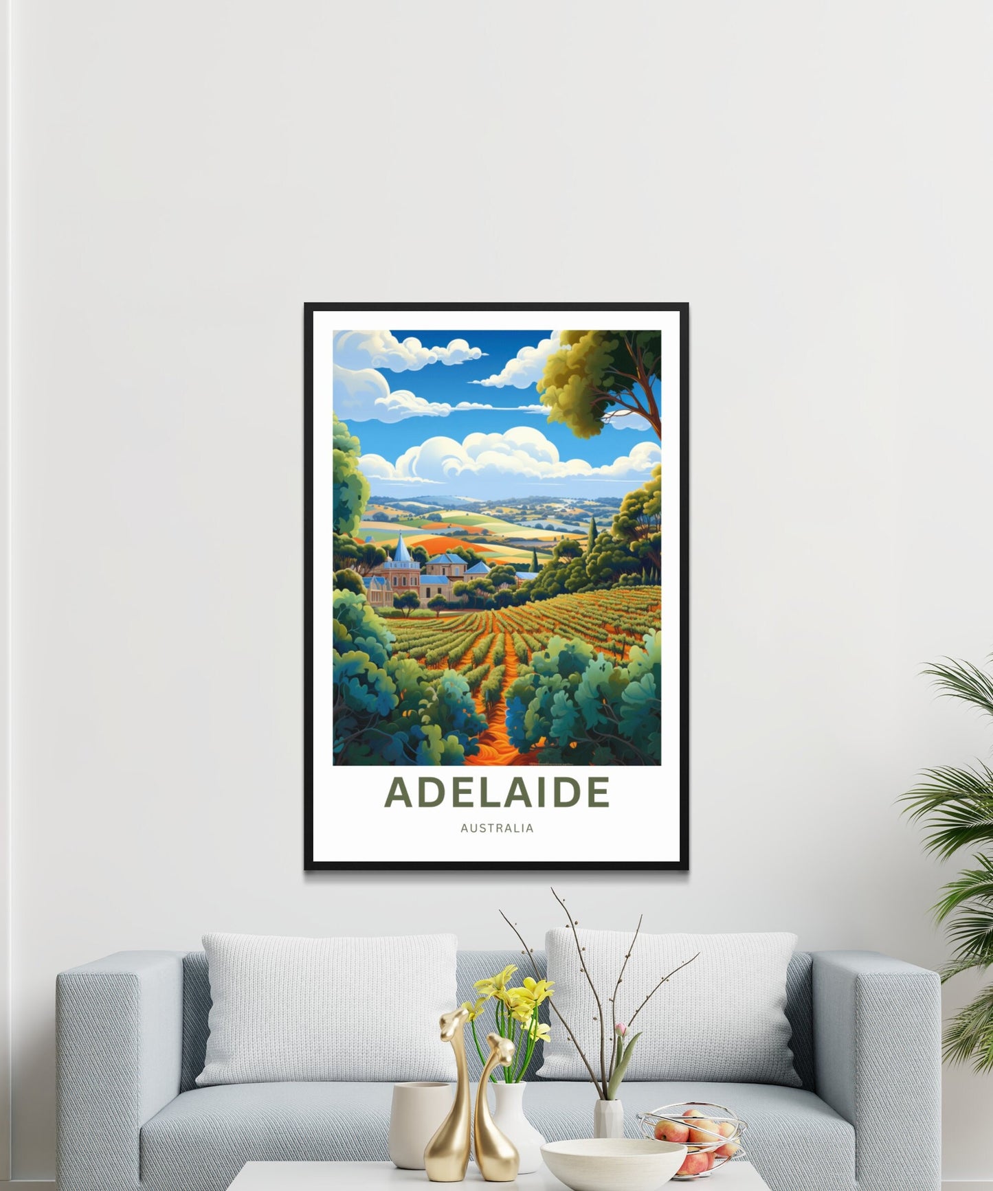 Adelaide Travel Poster