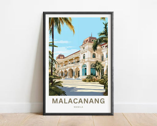 Malacañang Palace Travel Poster