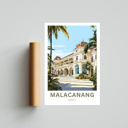 Malacañang Palace Travel Poster