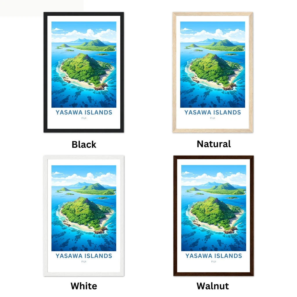 Yasawa Island Travel Poster