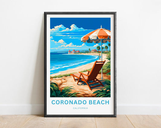 Coronado Travel Poster