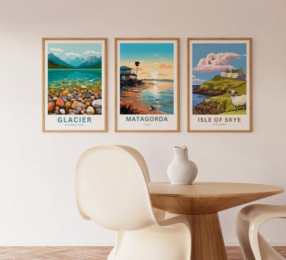 Matagorda Travel Poster