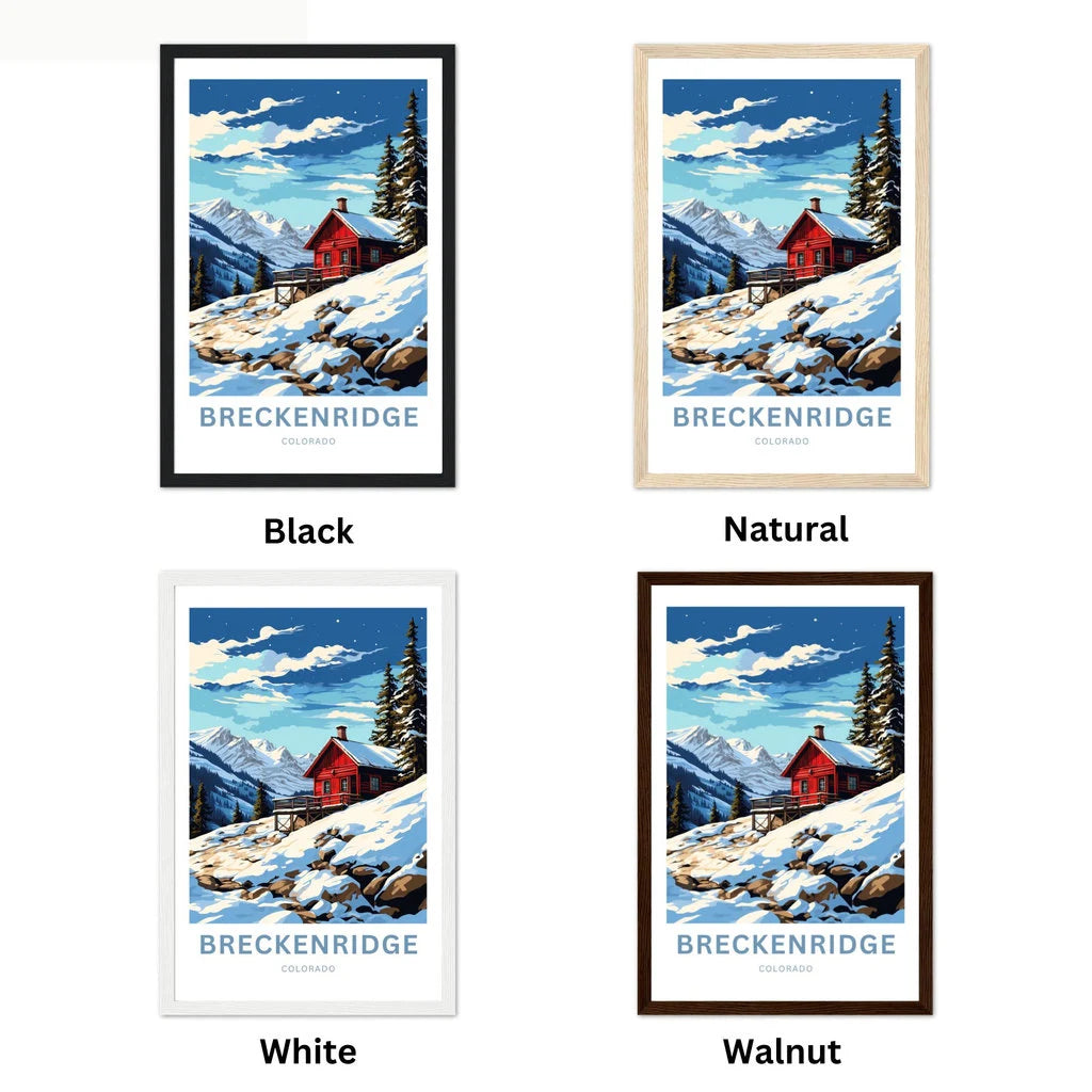 Breckenridge Travel Poster