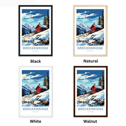 Breckenridge Travel Poster
