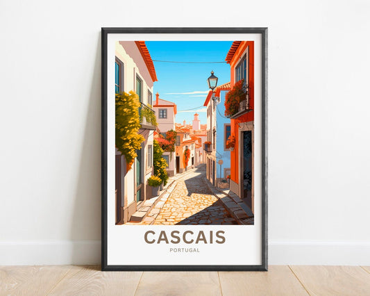 Cascais Travel Poster
