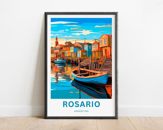 Rosario Travel Poster