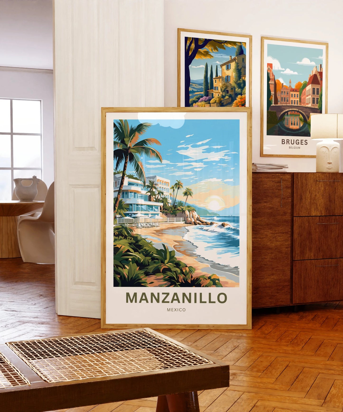 Manzanillo Travel Poster