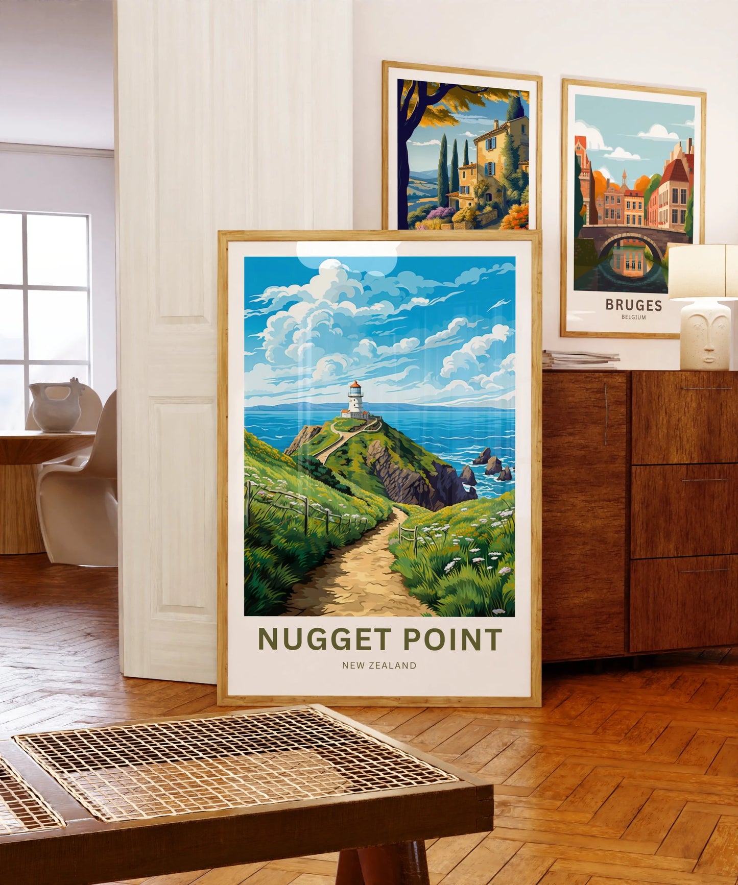 Nugget Point  Travel Poster