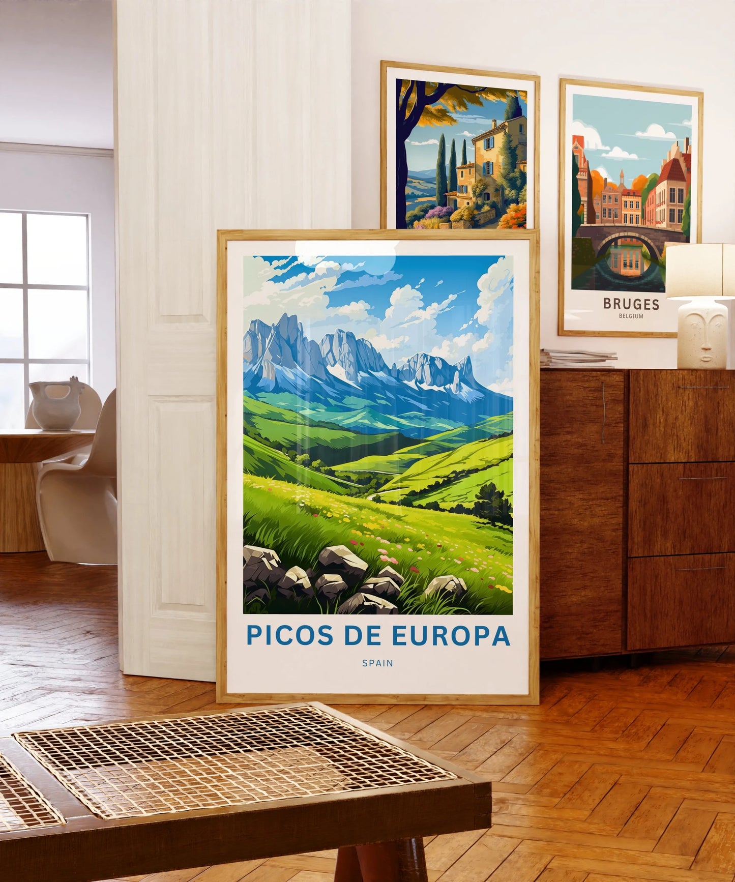 Picos de Europa Travel Poster