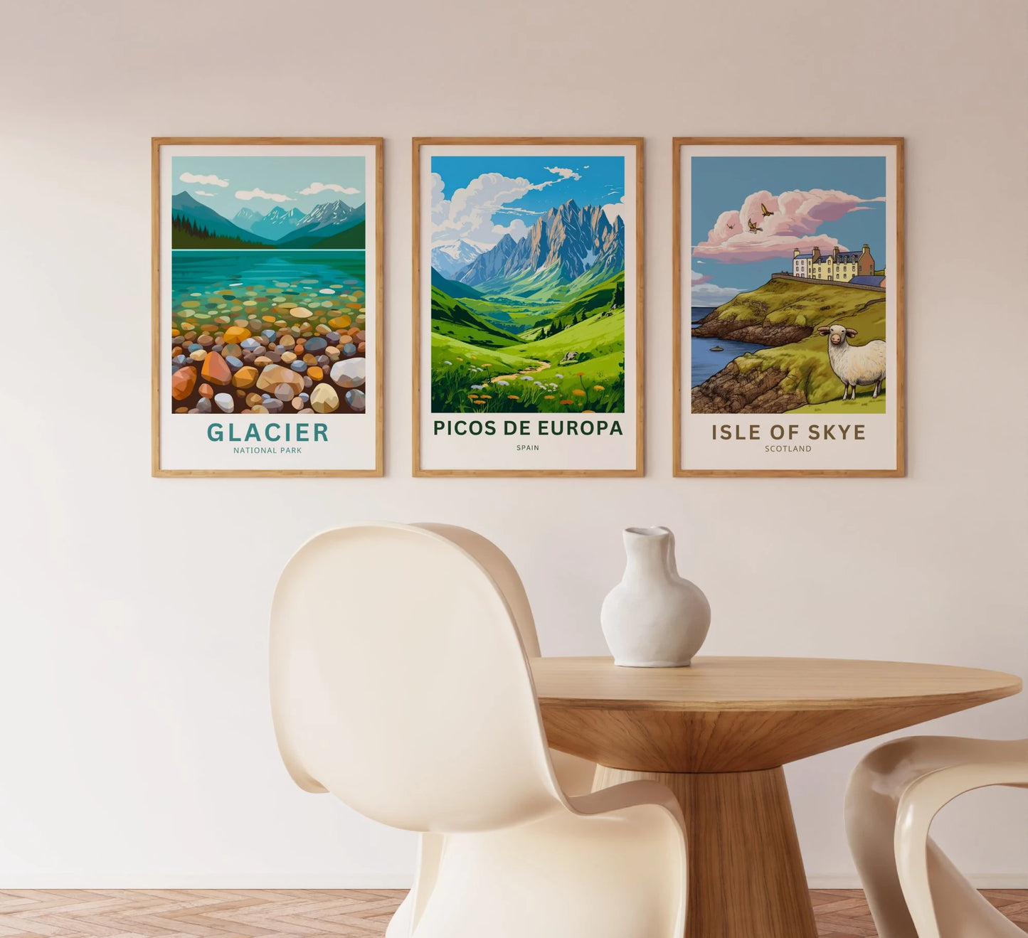 Picos de Europa Travel Poster