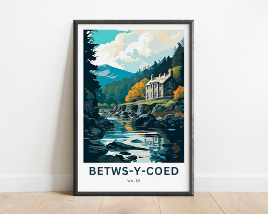 Betws-y-Coed  Travel Poster