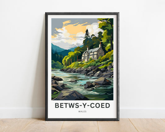 Betws-y-Coed  Travel Poster