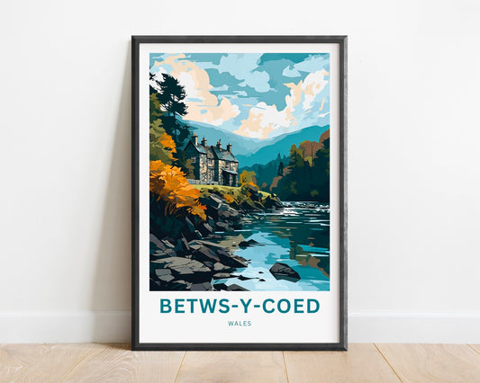 Betws-y-Coed  Travel Poster