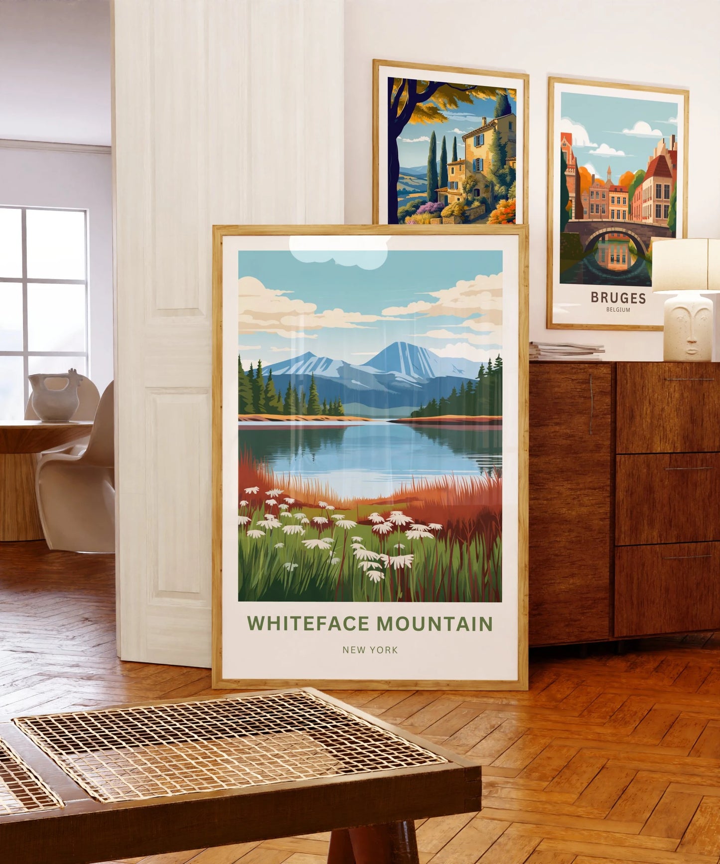 Whiteface Mountain Travel Poster