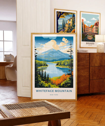 Whiteface Mountain Travel Poster