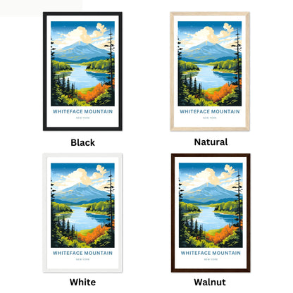 Whiteface Mountain Travel Poster