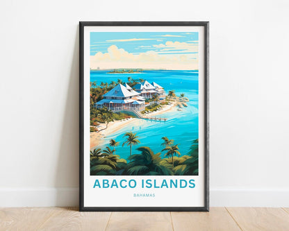 Abaco Islands Travel Poster - Coastal Retreat