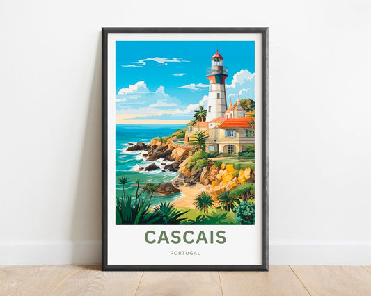 Cascais Travel Poster