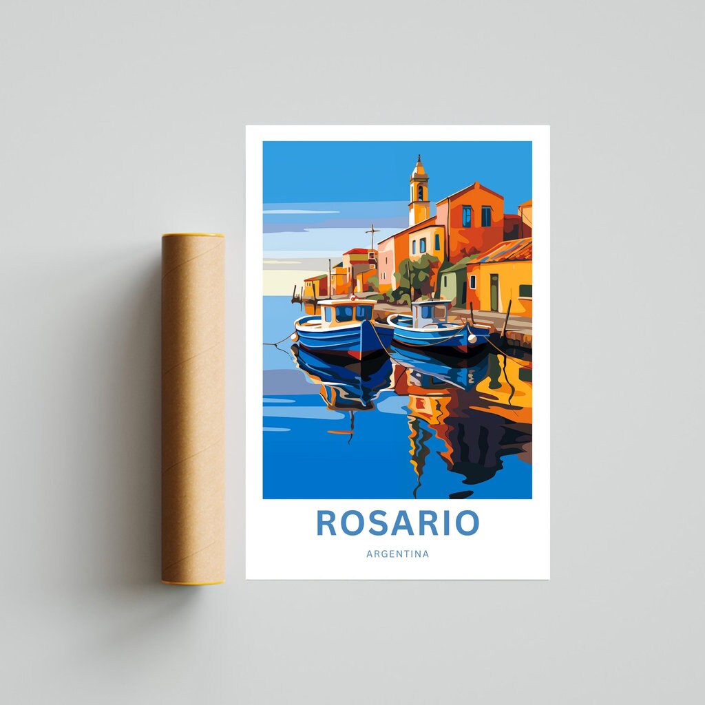 Rosario Travel Poster