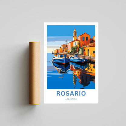 Rosario Travel Poster